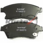 Колодки тормозные дисковые перед KORTEX