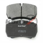 Колодки торм. FORD TRANSIT 06- задн.к-т 3500кг KT1901STD KORTEX