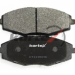 Колодки тормозные дисковые перед KORTEX