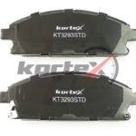 Колодки тормозные дисковые перед KORTEX