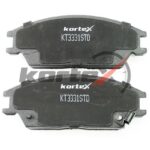 Колодки торм. HYUNDAI ACCENT (ТагАЗ)GETZ 02-VERNA 06- перед.к-т KT3331STD KORTEX