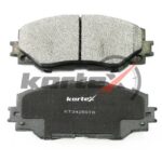 Колодки тормозные дисковые перед KORTEX