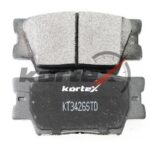 Колодки тормозные дисковые зад KORTEX
