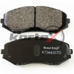 Колодки торм. SUZUKI GRAND VITARA 05- перед.к-т KT3443STD KORTEX