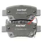 Колодки торм. HONDA CR-V III 07- задн.к-т KT3446STD KORTEX