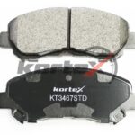 Колодки торм. NISSAN QASHQAIX-TRAIL (T31)RENAULT KOLEOS перед.к-т KT3467STD KORTEX