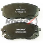 Колодки тормозные дисковые перед KORTEX