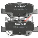 Колодки тормозные дисковые зад KORTEX