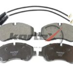 Колодки тормозные дисковые перед KORTEX