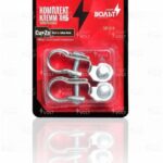 Комплект клемм АКБ медь с цинковым покрытием, болт и гайка 8мм  SBT015 STARTVOLT