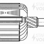 Ротор стартера для а/м Hyundai Accent II (ТаГАЗ) (99-) 1.5i (SR 0818) STARTVOLT