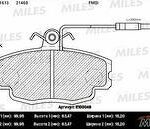 Колодки тормозные передние (с датчиком) (Смесь Semi-Metallic) RENAULT LOGAN 04-/SANDERO 08-/CLIO 91- (TRW GDB807) E100048 MILES