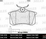 Колодки тормозные задние (без датчика + болты) (Смесь Semi-Metallic) AUDI A4 (B5, B6) A6 (C5), CITROEN C4, PEUGEOT 307, 308 (TRW GDB1330) E110004 MILES