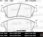 Колодки тормозные передние (без датчика) (Смесь Semi-Metallic) (CHEVROLET AVEO (T300), CRUZE (J300)) (TRW GDB1843) E100013 MILES