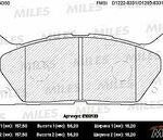 Колодки тормозные передние (без датчика) (Смесь Semi-Metallic) TOYOTA CAMRY V40 06-/V50 11-/LEXUS ES 240/350 06- (TRW GDB3429) E100133 MILES