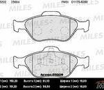 Колодки тормозные передние (без датчика) (Смесь Semi-Metallic) (FORD FIESTA IV-V, FUSION, MAZDA 2 (DY)) (TRW GDB1419) E100026 MILES