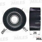 Ролик ремня приводного PEUGEOT 206 1.1-1.6 98- AG03015 MILES