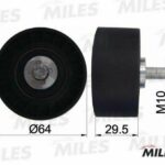 Ролик ремня ГРМ DAEWOO NEXIA/LACETTI 1.4-1.6 (INA 532019420) AG02002 MILES