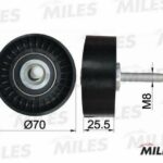 Ролик ремня приводного FORD MONDEO 00- обводной (INA 532065210) AG03026 MILES