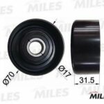 Ролик ремня приводного TOYOTA AVENSIS/CAMRY/RAV 4 2.0/2.4 00- MILES