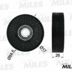 Ролик ремня приводного MERCEDES BENZ W210/W211/W639 M112/113 AG03025 MILES