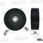 Ролик ремня приводного VAG 1.6-2.5D -02 MILES