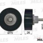 Ролик ремня приводного VAG 2.4-3.2 04- MILES