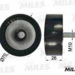 Ролик ремня приводного BMW E46/E81/E90/E83 1.6-2.0 N42/N46 (INA 532047510) AG03075 MILES