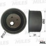 Ролик ремня ГРМ MITSUBISHI GALANT/LANCER/L200 2.0/2.4D -07 (INA 531019320) AG02016 MILES