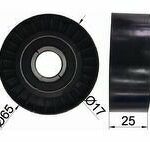 Ролик ремня приводного VAG BAG/BLF/BLP/CAXA/CAXC/CMSA/BTS/BLN AG03096 MILES