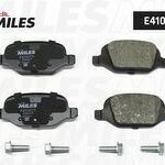 Колодки тормозные задние (без датчика + болты) (Смесь Low-Metallic) (LADA GRANTA, KALINA) (TRW GDB1384) E410273 MILES