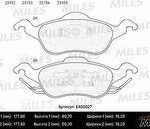 Колодки тормозные передние (без датчика) (Смесь Low-Metallic) (FORD FOCUS I) (TRW GDB1358) E400027 MILES