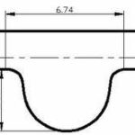 Ремень ГРМ 111MR19 MILES