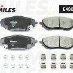 Колодки тормозные передние (без датчика) (Смесь Low-Metallic) TOYOTA AURIS 12-/COROLLA 13- (TRW GDB3598) E400499 MILES