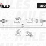 Трос стояночного тормоза FORD GALAXY 07-/MONDEO 06-/S-MAX 07- левый MILES