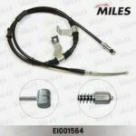 Трос стояночного тормоза Chevrolet Lacetti/NUBIRA 04- левый MILES