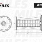 Фильтр топливный VAG 1.6D-2.0D 12- MILES