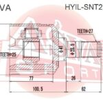 ШРУС ВНУТРЕННИЙ ЛЕВЫЙ 25x41x27 ASVA