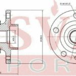 СТУПИЦА ПЕРЕДНЯЯ ASVA