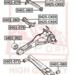 ТЯГА ЗАДНЯЯ ВЕРХНЯЯ ЛЕВАЯ ASVA