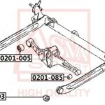 САЙЛЕНТБЛОК ЗАДНЕГО РЫЧАГА ASVA