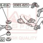 ВТУЛКА КРЕПЛЕНИЯ ЗАДНЕГО ДИФФЕРЕНЦИАЛА ASVA