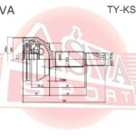 ШРУС НАРУЖНЫЙ 19X55.6X26 ASVA