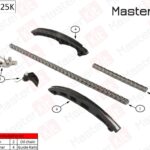 Комплект цепи ГРМ AUDI.Volkswagen 1.4FSi-1.6FSi BAG/BLF/BLP 03-12 (без звездочки) MASTERKIT