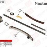 Комплект цепи ГРМ TOYOTA Avensis 2.0i/2.4i 16V 1AZFE/2AZFE 01- без звезды 77B0029K MasterKit
