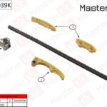 Комплект цепи ГРМ OPEL Vectra C 2.2i 16V Z22SE 02- без звездочек 77B0039K MasterKit