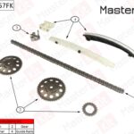 Комплект цепи ГРМ Opel Astra/Combo/Corsa/Meriva/Tigra 1.4i 90kW Z14XEP 04-11 77B0057FK MasterKit