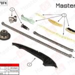 Комплект цепи ГРМ Audi A4 1.8 TFSI CABA/CDHA 08-15 MASTERKIT