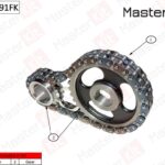 Комплект цепи ГРМ Skoda Fabia,AME,AQW,ATZ 77B0091FK MasterKit
