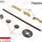 Комплект цепи ГРМ OPEL Vectra C 2.2i 16V Z22SE 02- 77B0039FK MasterKit